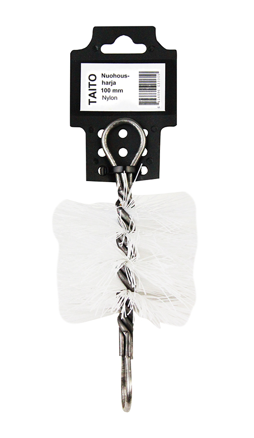 Taito nuohousharja nylon 100mm rosteripiipuille - Tulisijatarvikkeet - 0005138 - 1
