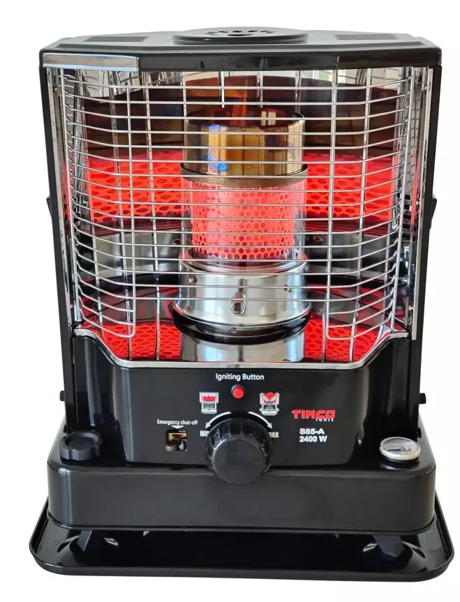 Timco S-85A 2,4kW petroolilämmitin piezolla - Polttoainekäyttöiset lämmittimet - 0014848 - 1