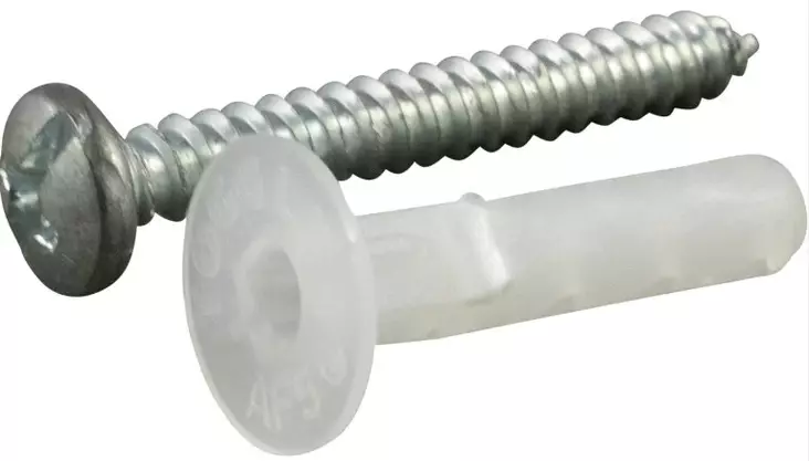 Toggler Alligator Tulppa 6mm laipalla 5kpl + ruuvit - Lyöntitulpat - 0020918 - 1