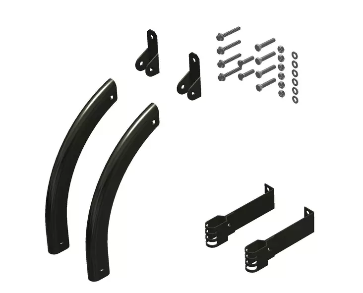 Turvatikkaan asennussarja RR33 Musta - Seinätikkaat ja palotikkaat - 0020658 - 1