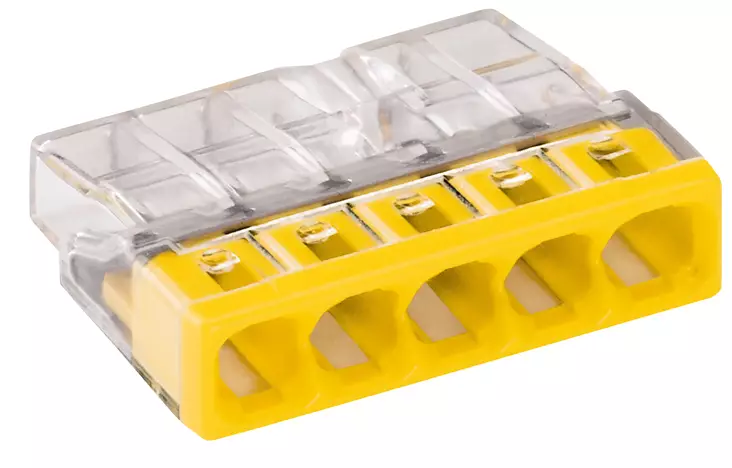 Wago rasialiitin 5-Nap 0.5-2.5mm² KEL 100kpl - Liittimet ja tarvikkeet - 0007548 - 1