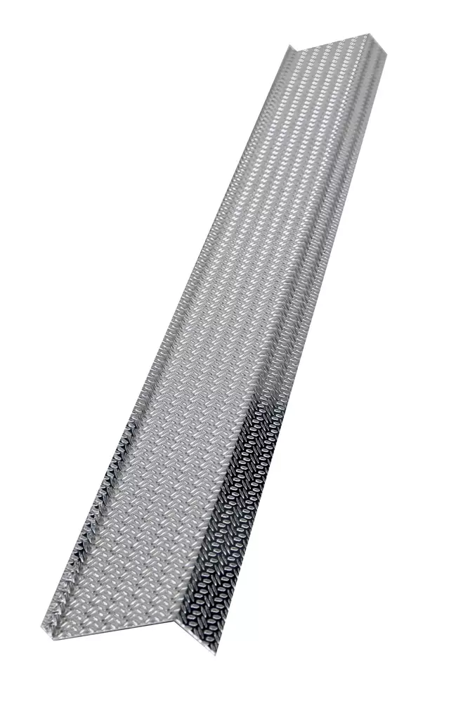 Warma Kynnyspelti alumiini riisinjyvä 80mm, pituus 1,2m - Kynnyspellit ja tasolistat - 0009728 - 1