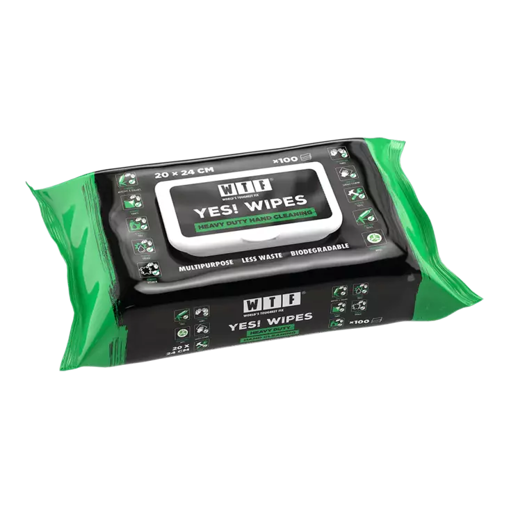 WTF YES! Puhdistusliinat 20x24cm, 100kpl - Käsienpesuaineet - 0021248 - 1