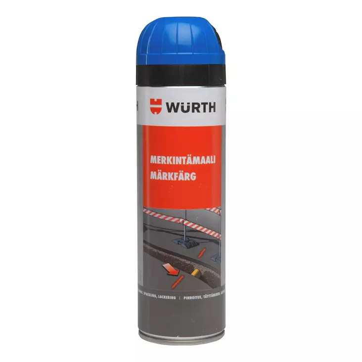 Wurth merkintämaali 500ml sininen - Spraymaalit - 0021008 - 1