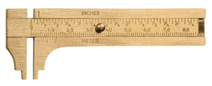 Wurth Työntömitta Mini, 80mm, messinki - Työntömitat, mikrometrit ja rakotulkit - 0018248 - 1