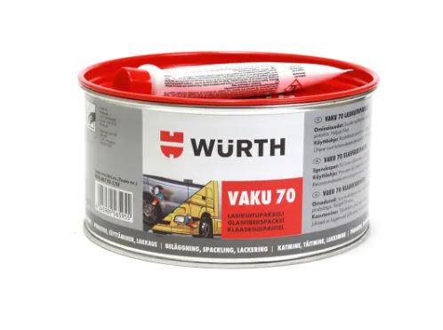 Wurth Vaku lasikuitupakkeli 70 2kg - Kitit ja tasoitteet - 0010578 - 1