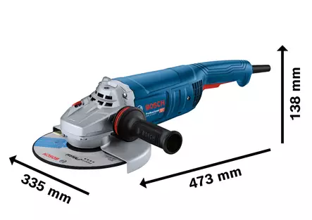 Bosch Kulmahiomakone 230mm GWS 22-230 - Kulmahiomakoneet, rälläkät - 0021539 - 2