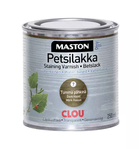 Maston petsilakka 250ml 7 Tumma pähkinä - Petsit  - 0000289 - 2