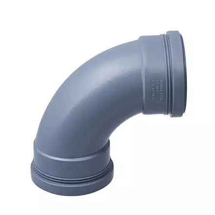 Muhvikulma 110mm 90 ast. Pyör. - 110mm viemäriosat - 0015019 - 3