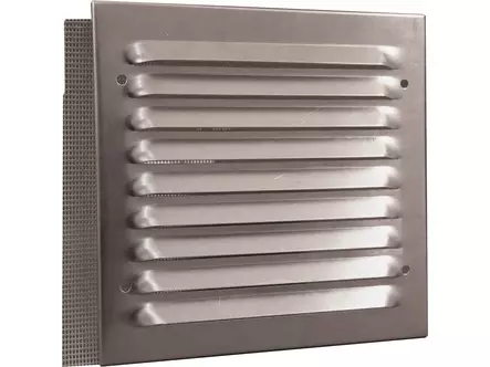 Pisla säle 150x150mm alumiini - Säle- ja korvausilmaventtiilit - 0002369 - 1