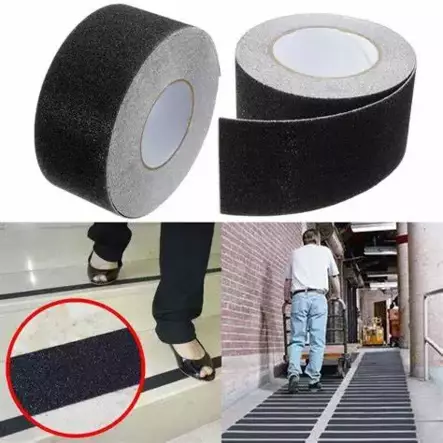 SafeMate Liukuesteteippi 50mmx5m musta ulkokäyttöön - Liukuesteteipit - 0017599 - 2