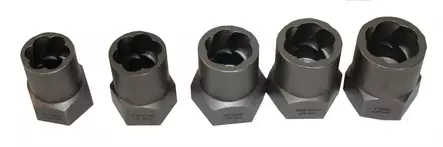 Vastakierrehylsysarja 5-os. 1/2" - Kierretyökalusarjat - 0020239 - 2