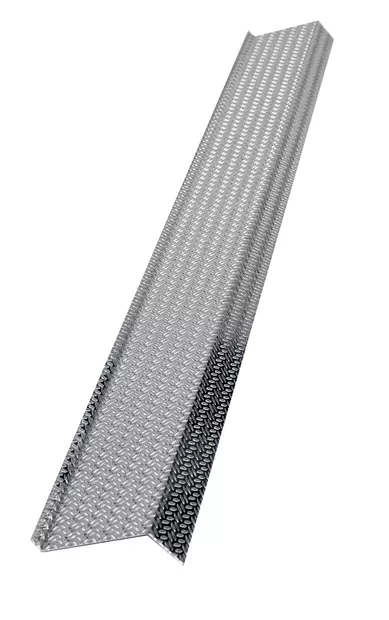 Warma Kynnyspelti alumiini riisinjyvä 120mm, pituus 1,2m - Kynnyspellit ja tasolistat - 0009729 - 1