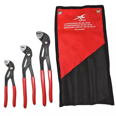 XL-Tools Siirtoleukapihtisarja 3-os. - Putki- ja siirtoleukapihdit - 0020869 - 1