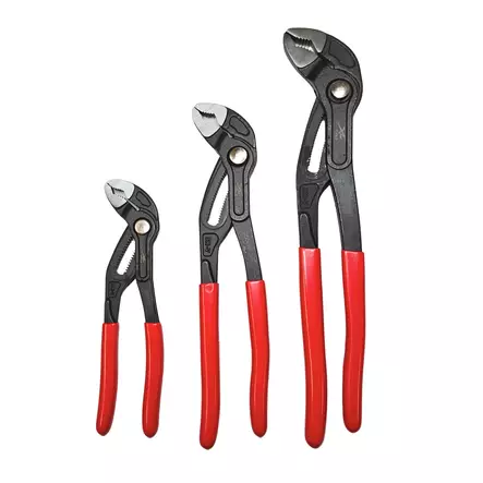 XL-Tools Siirtoleukapihtisarja 3-os. - Putki- ja siirtoleukapihdit - 0020869 - 2