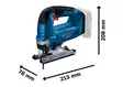 Bosch Akkupistosaha GST 18V-125 B pahviboxi - Akkupistosahat - 0019449 - 3