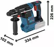 Bosch Akkuporavasara GBH 18V-26 Runko - Akkuporakoneet - 0000539 - 2