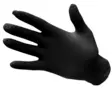 Clean 1A Nitriilikäsine musta 8/M 100kpl - Kertakäyttökäsineet - 0017889 - 1
