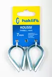 Haklift vaijerikoussi 7mm 2kpl - Vaijerit ja vaijeritarvikkeet - 0003329 - 1