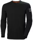 Helly Hansen WW Pitkähihainen t-paita Kensington Musta S - Työtakit ja paidat - 0015629 - 1