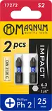 Magnum Kärki Impact 2kpl Ph2 25mm - Ruuvauskärjet - 0016449 - 3