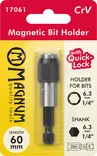 Magnum Magneettipidin Quick-Lock 60mm - Ruuvauskärjen pitimet - 0000999 - 1