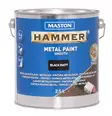 Maston maali Hammer Sileä Matta musta 2.5l - Metalli- ja ruosteenestomaalit - 0000279 - 1