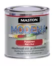 Maston maali Modena punainen 250ml - Metalli- ja ruosteenestomaalit - 0000219 - 1