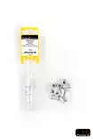 Palokärki Niittimutteri Alumiini M6x1,0mm Ø 8,9x14mm K-12,5mm 10kpl - Vetoniitit ja niittimutterit - 0022179 - 1