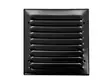 Pisla säle 150x150mm musta - Säle- ja korvausilmaventtiilit - 0019139 - 1