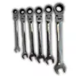 Räikkälenkkiavainsarja nivelellä 8-17 mm 6-os - Kiintolenkkiavaimet ja sarjat - 0018369 - 2