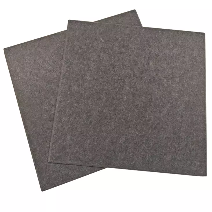 Akustiikkalevy tummanharmaa 600x600mm 2kpl - Vapaa-aika - 0019569 - 1