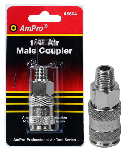 Ampro PI liitinrunko 1/4" UK - Paineilmaliittimet - 0006249 - 1