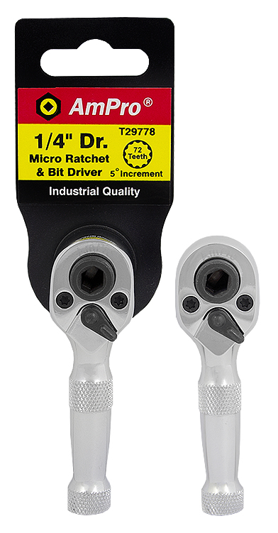 Amrox räikkä- ja kärkiväännin 1/4" - Raikkävääntimet ja nivelvääntimet - 0005669 - 1