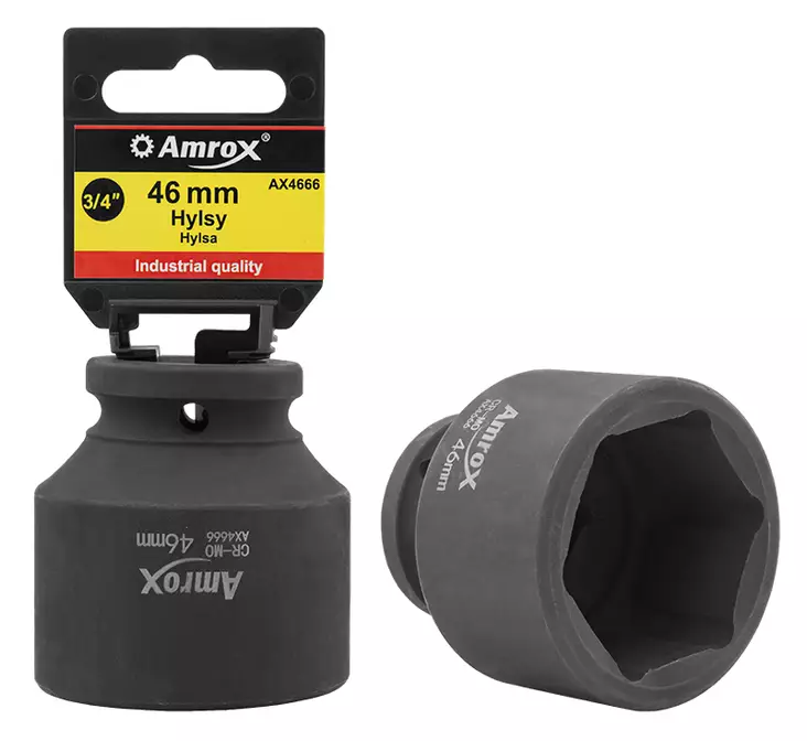 Amrox voimahylsy 3/4" 17mm - Kone- ja voimahylsyt - 0018959 - 1