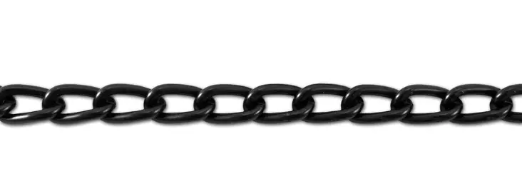 Arctic Marine Koristeketju 2,5m, musta - Kettingit ja ketjutarvikkeet - 0004529 - 1