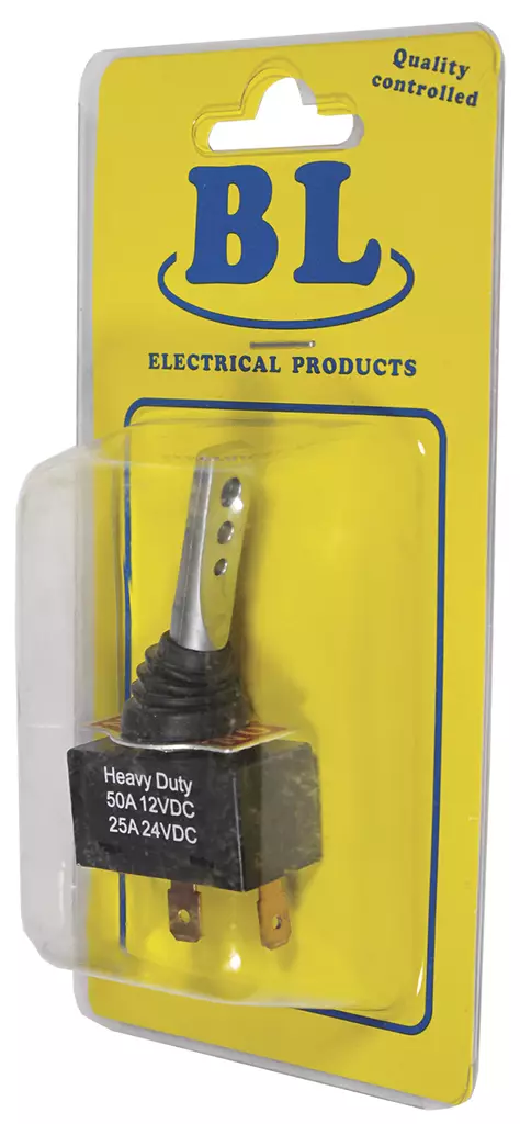 BL vipukatkaisija 12V 50A ON-OFF laattaliitin - Katkaisijat ja releet - 0012469 - 1