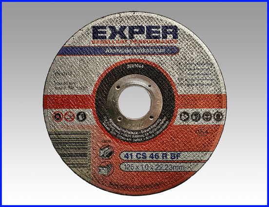 Exper Katkaisulaikka alumiinille 125x1,0mm CS46RBF - Katkaisulaikat - 0003529 - 1