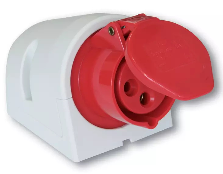 Famatel Voimapistorasia 32A 400V pinta 5-nap - Rasiat ja pistokkeet - 0010089 - 1