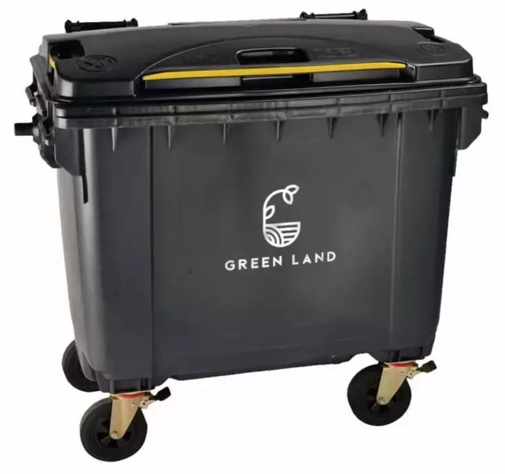 Green Land Jäteastia 660L antrasiitti - Jäteastiat - 0017079 - 1