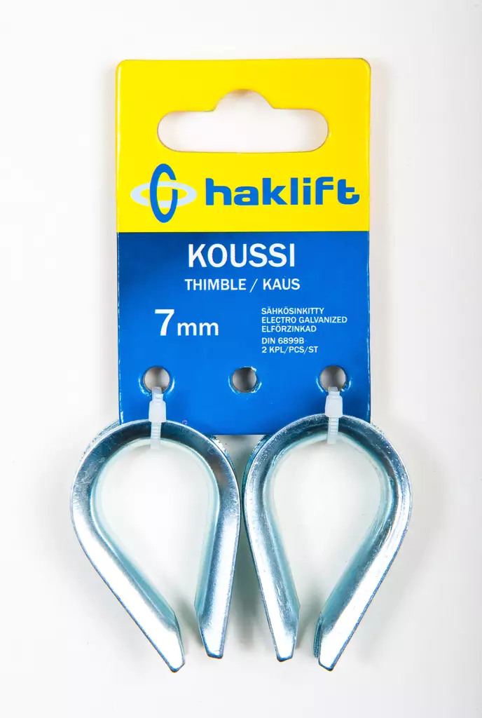 Haklift vaijerikoussi 7mm 2kpl - Vaijerit ja vaijeritarvikkeet - 0003329 - 1