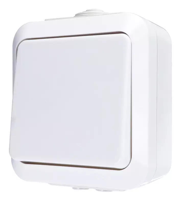 Harju Nordic pintakytkin 6 IP44 - Pinta-asennus rasiat ja kytkimet - 0020759 - 1