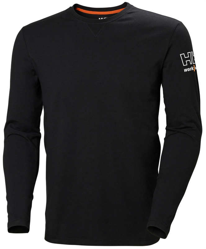 Helly Hansen WW Pitkähihainen t-paita Kensington Musta S - Työtakit ja paidat - 0015629 - 1