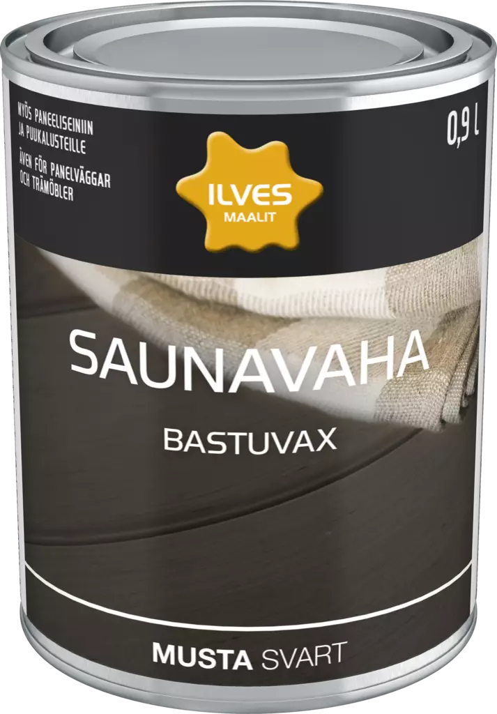 Ilves Saunavaha Musta 0,9L - Saunan käsittelyaineet - 0007309 - 1