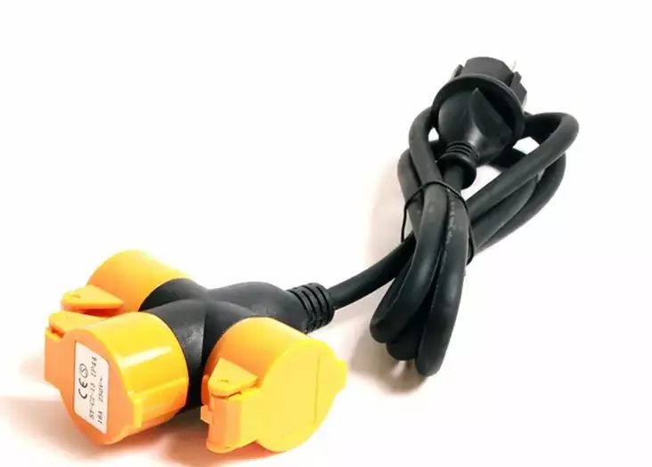 Jatkojohto 3-os 1,5m IP44 3x1,5mm² - Ulkojatkojohdot - 0010069 - 1