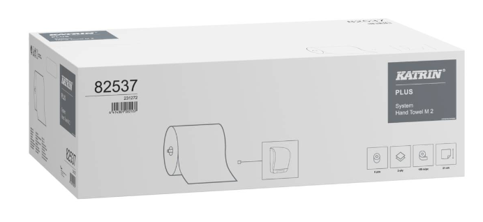 Katrin Plus System rullakäsipyyhe 160m system towel M2 6rll/ltk - Käsipyyhepaperit - 0006749 - 1