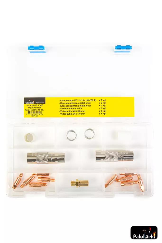 Kemppi MT 15-25 Mig-Polttimen Varaosasarja 18-os. - Hitsauslaitteiden tarvikkeet - 0018299 - 1