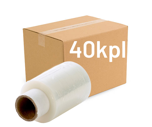 Kiristekalvo 100mm 150m LAATIKKO (40kpl) - Pakkauslaitteet ja tarvikkeet - 0014829 - 1