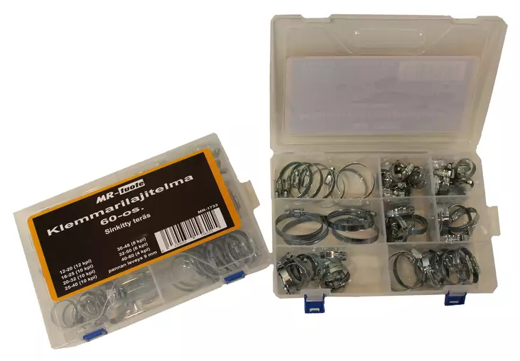 Klemmarilajitelma 60-os. - Tarvikelajitelmat - 0006529 - 1