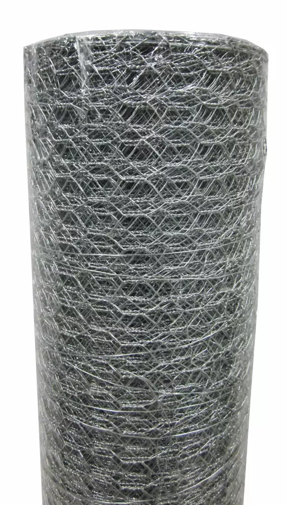 Kuusikulmaverkko 0,5x10m galvanoitu - Koiratarhat ja eläinverkot - 0012269 - 1